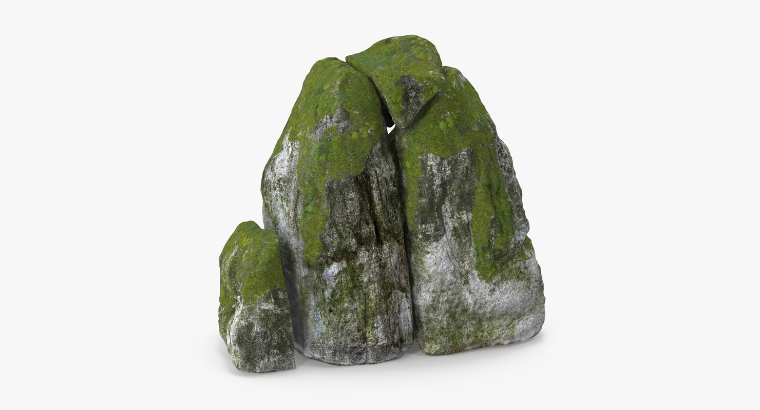 3d boulders