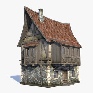 medieval fantasy house 3d 3ds