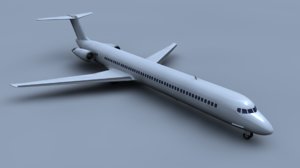 md-80 airliner dxf