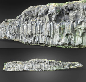 rock scanned 3d model