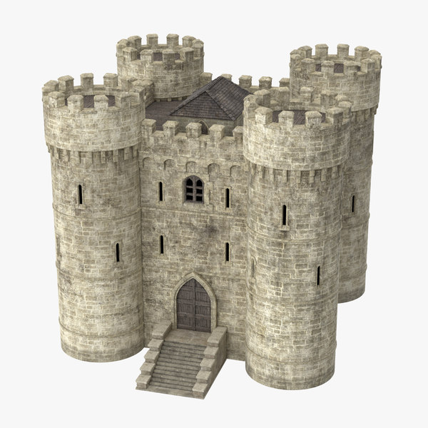 Castle Set 3d Model