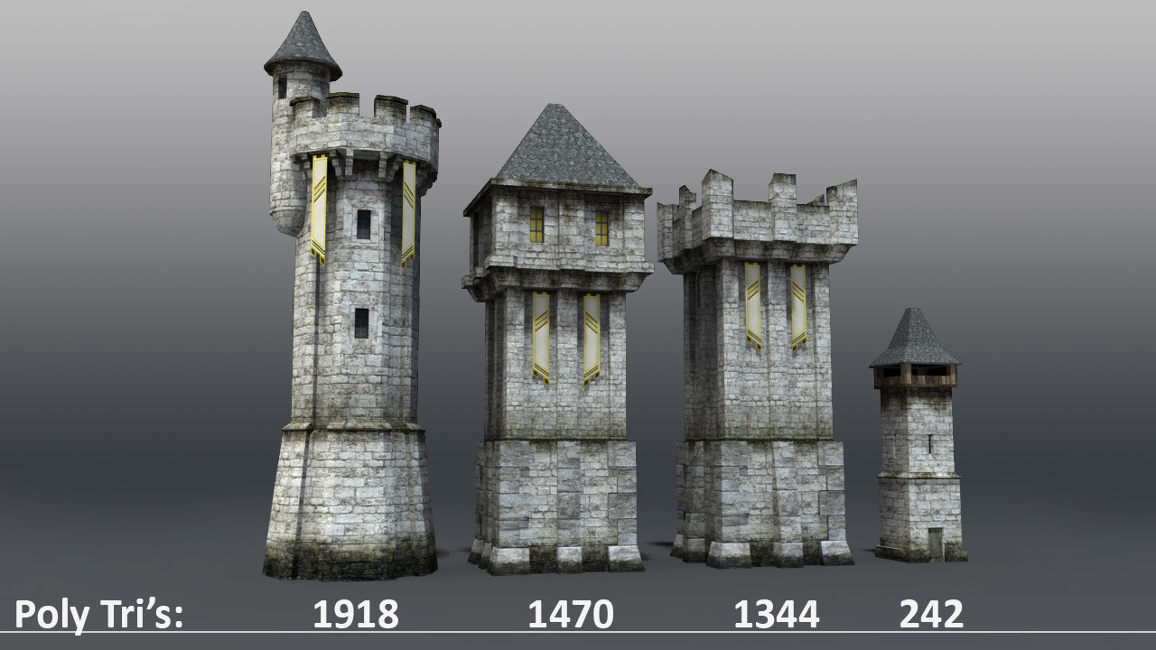 Medieval Tower Designs