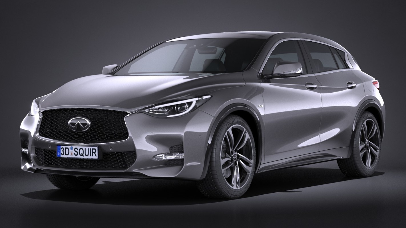 infiniti q30 2016 3d 3ds