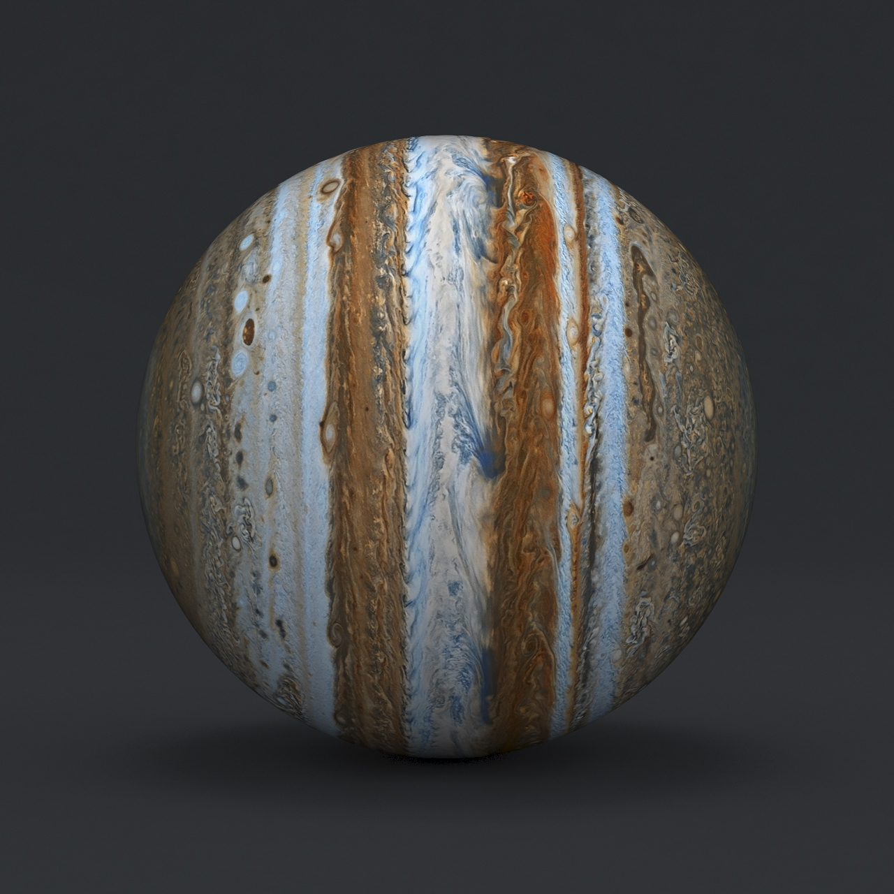 planet jupiter 3d model