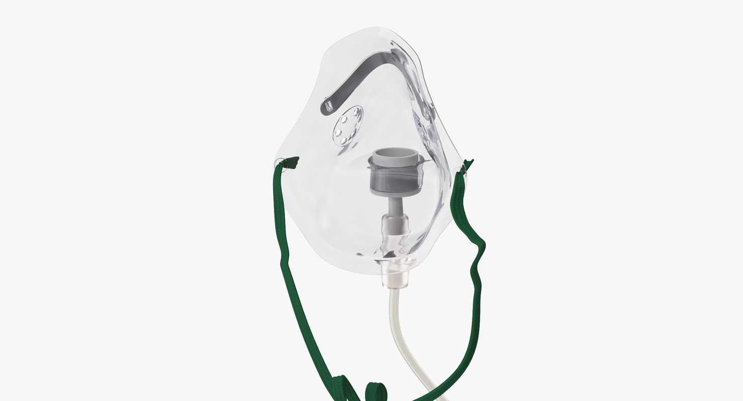 3d model oxygen mask