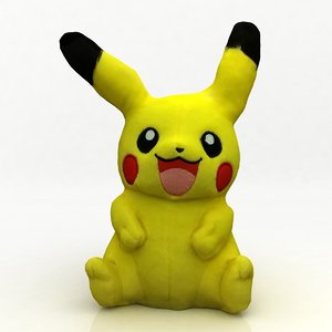 pokemon - pikachu 3d max