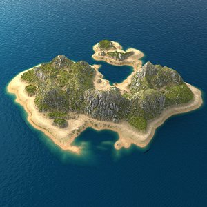 tropical island terrain 8 max