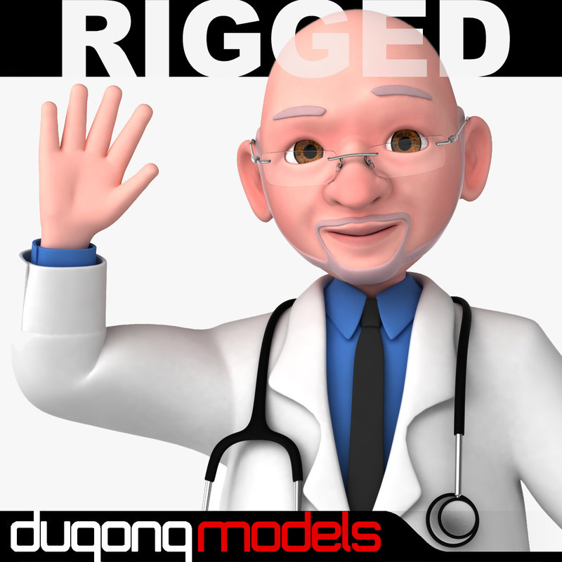 Scientist 3d model