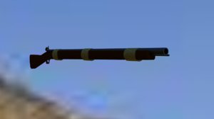 musket 3d model