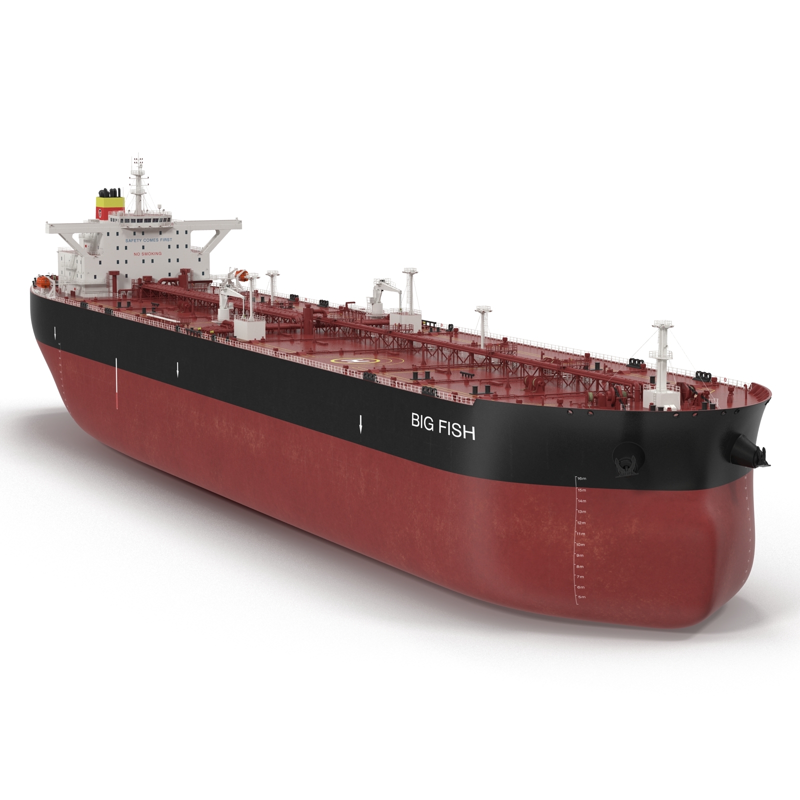 tanker ship 3d 3ds