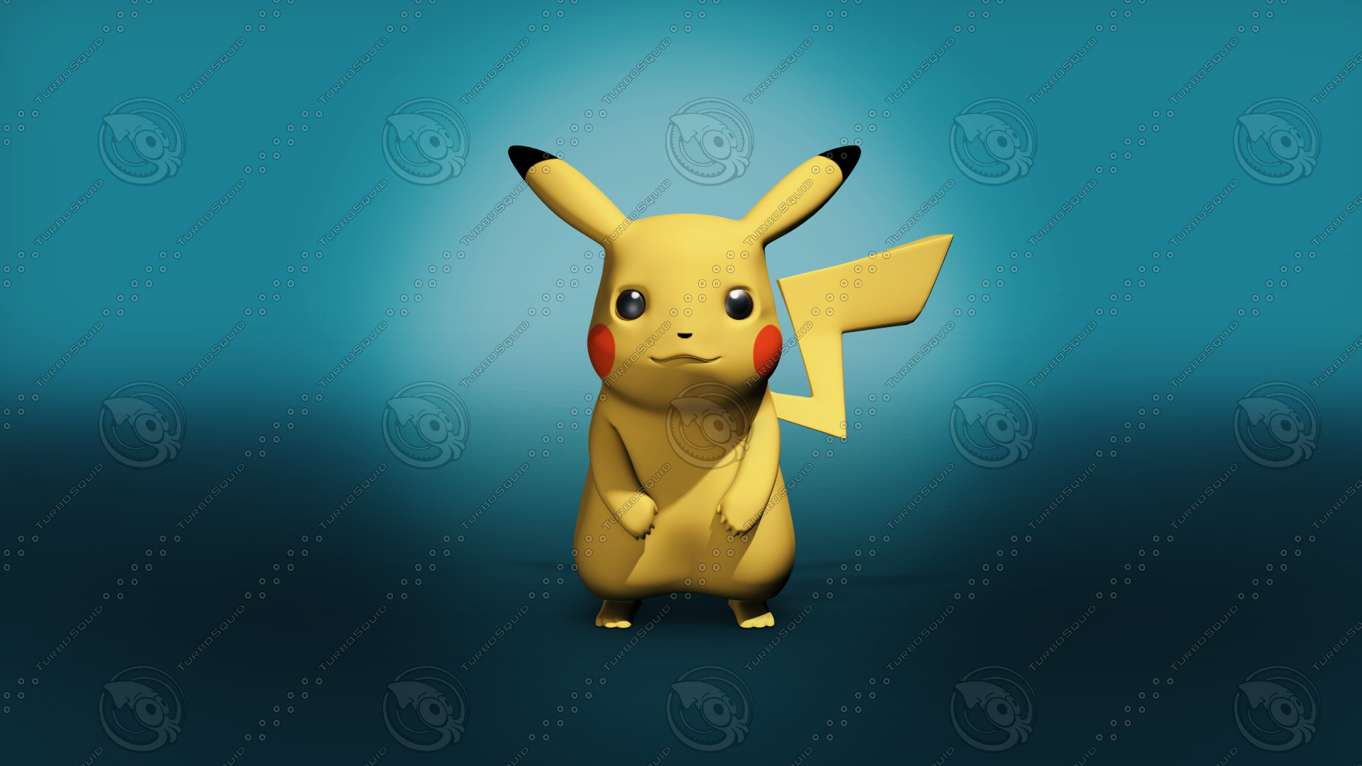 3d model pikachu