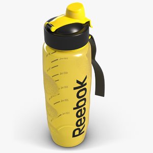 sport water bottle 3d model
