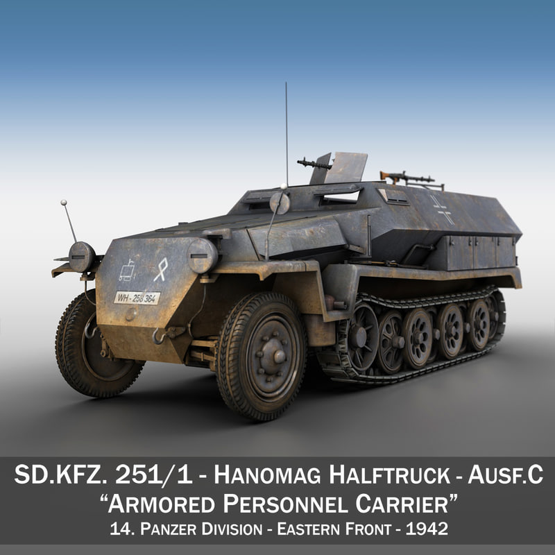 3ds max sd kfz 1 ausf