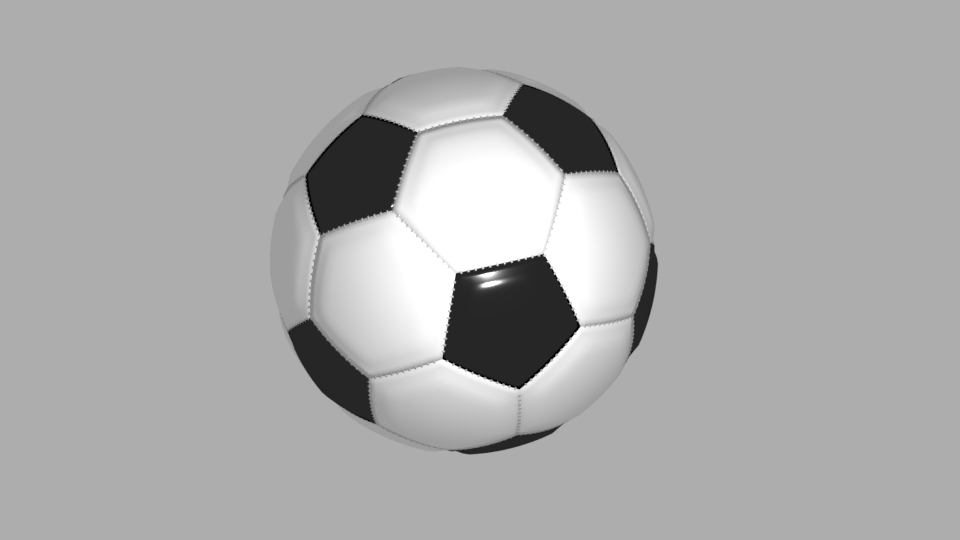 soccer ball stitching blend