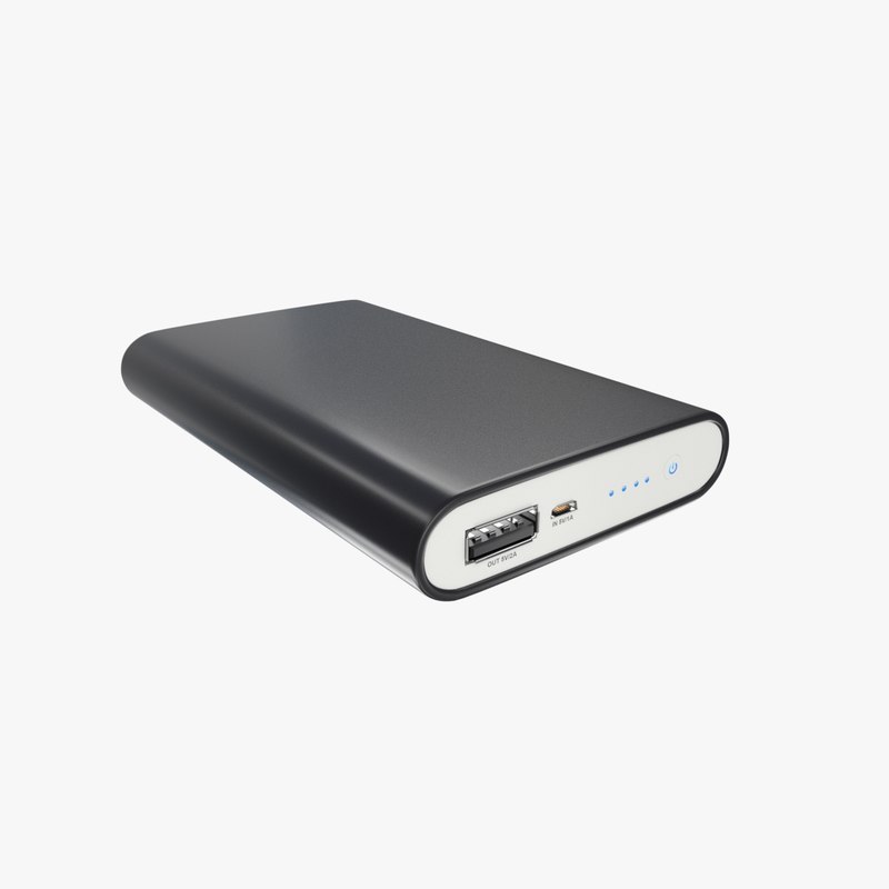 3d model power bank