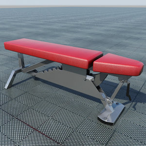 3d max power lifting bench