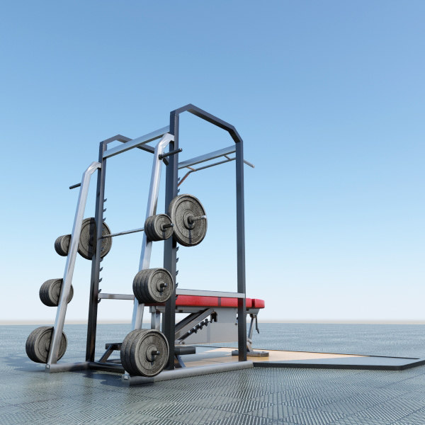 3d Power Lift Bench Press