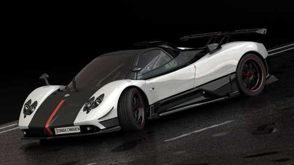 3d Pagani Zonda Cinque 2008