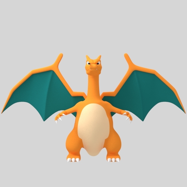 charizard obj