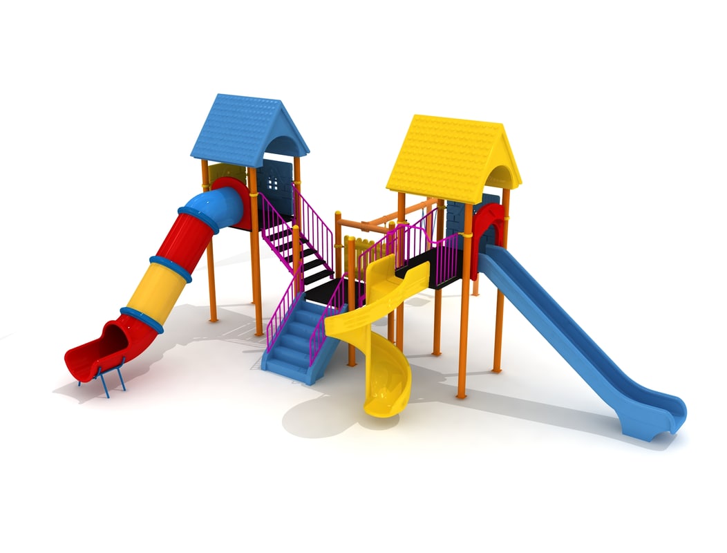 Playground мод телефон. Детская площадка модель 3d вектор. Площадка 3 в одном.