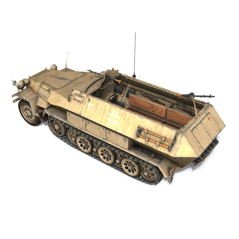 3d sd kfz 251 1