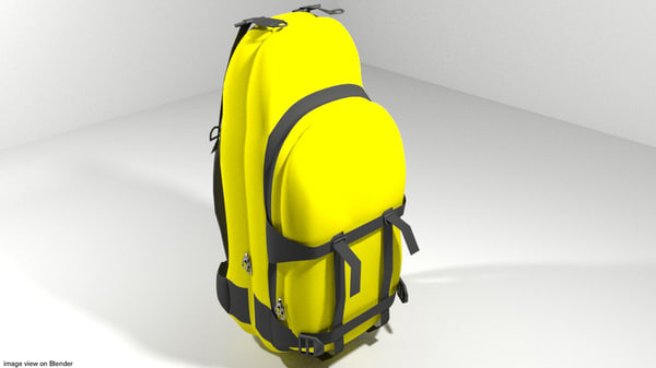 modelo 3d Mochila - Viajero - TurboSquid 1059516