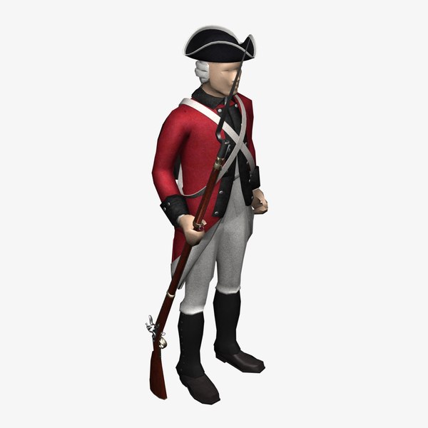 max british soldier uniform