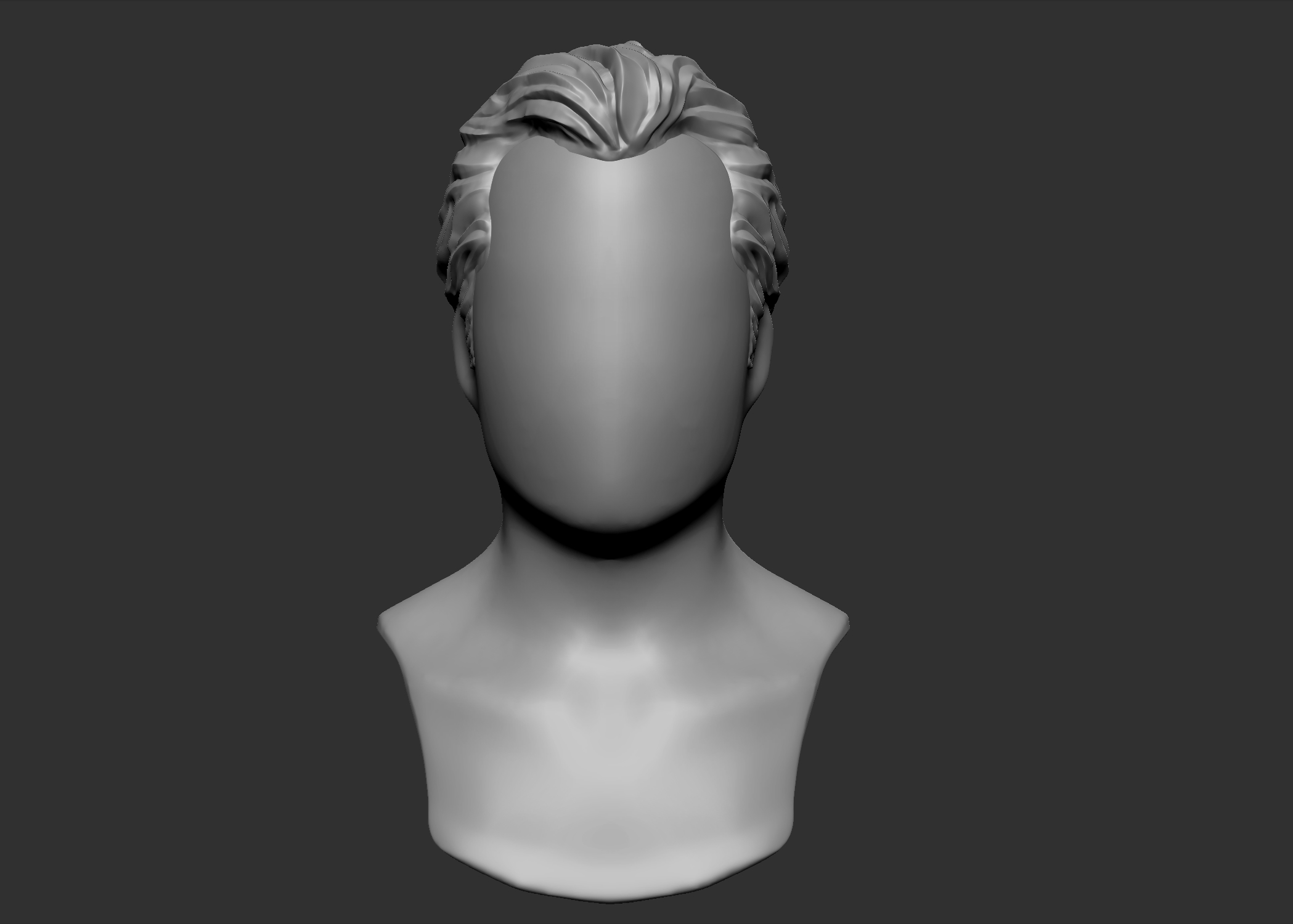 3d hairstyle ztl zbrush