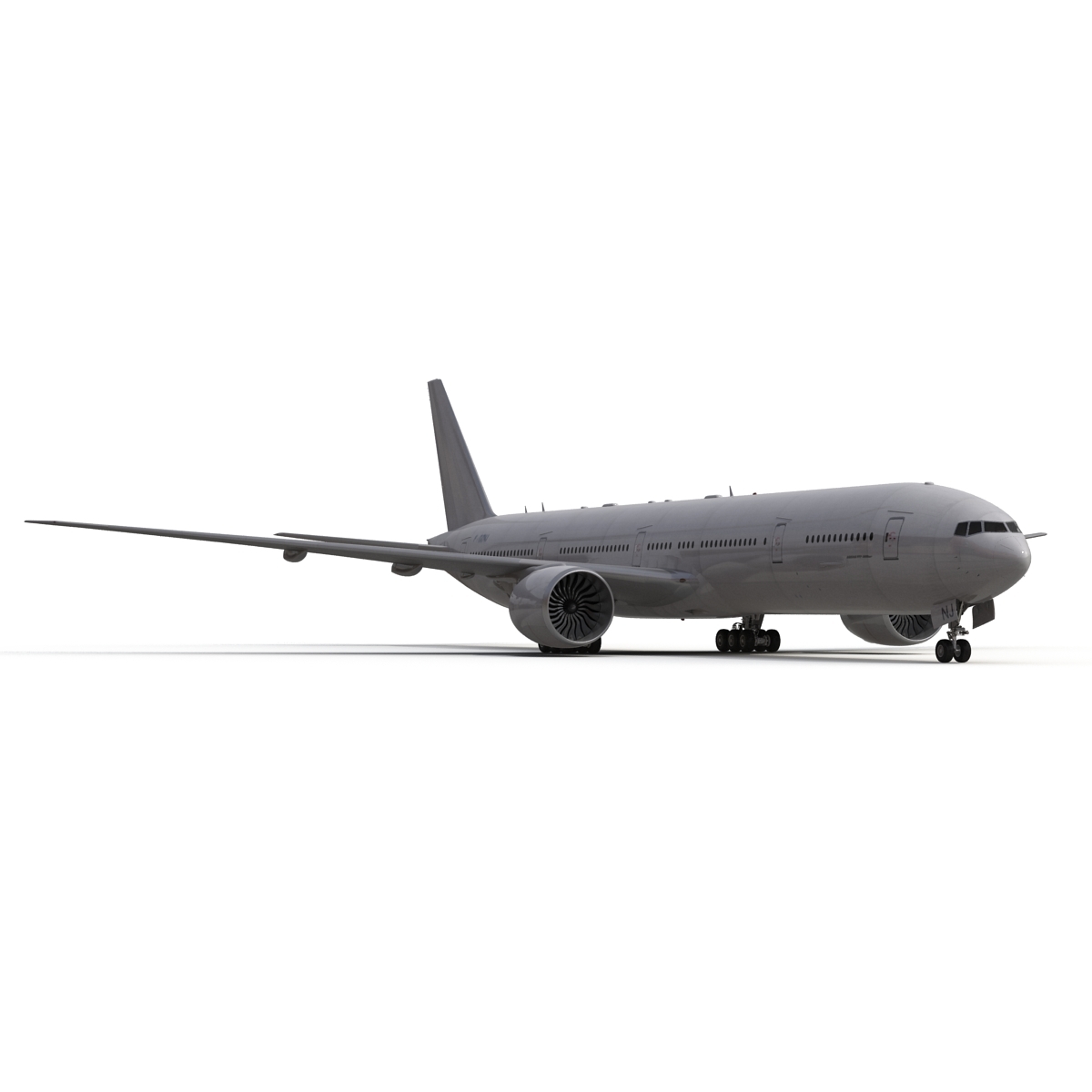 boeing 777-300er generic 3d model