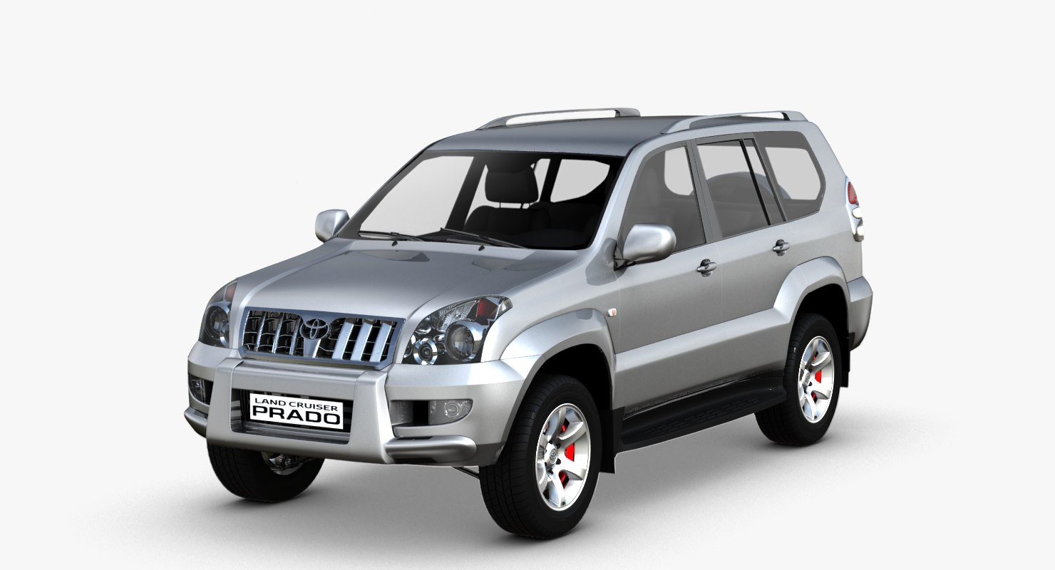 Toyota prado 3d model