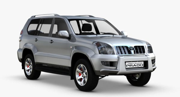 Toyota prado 3d model