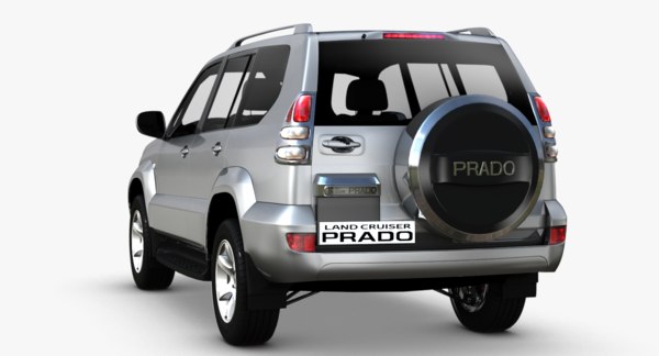 Toyota prado 3d model