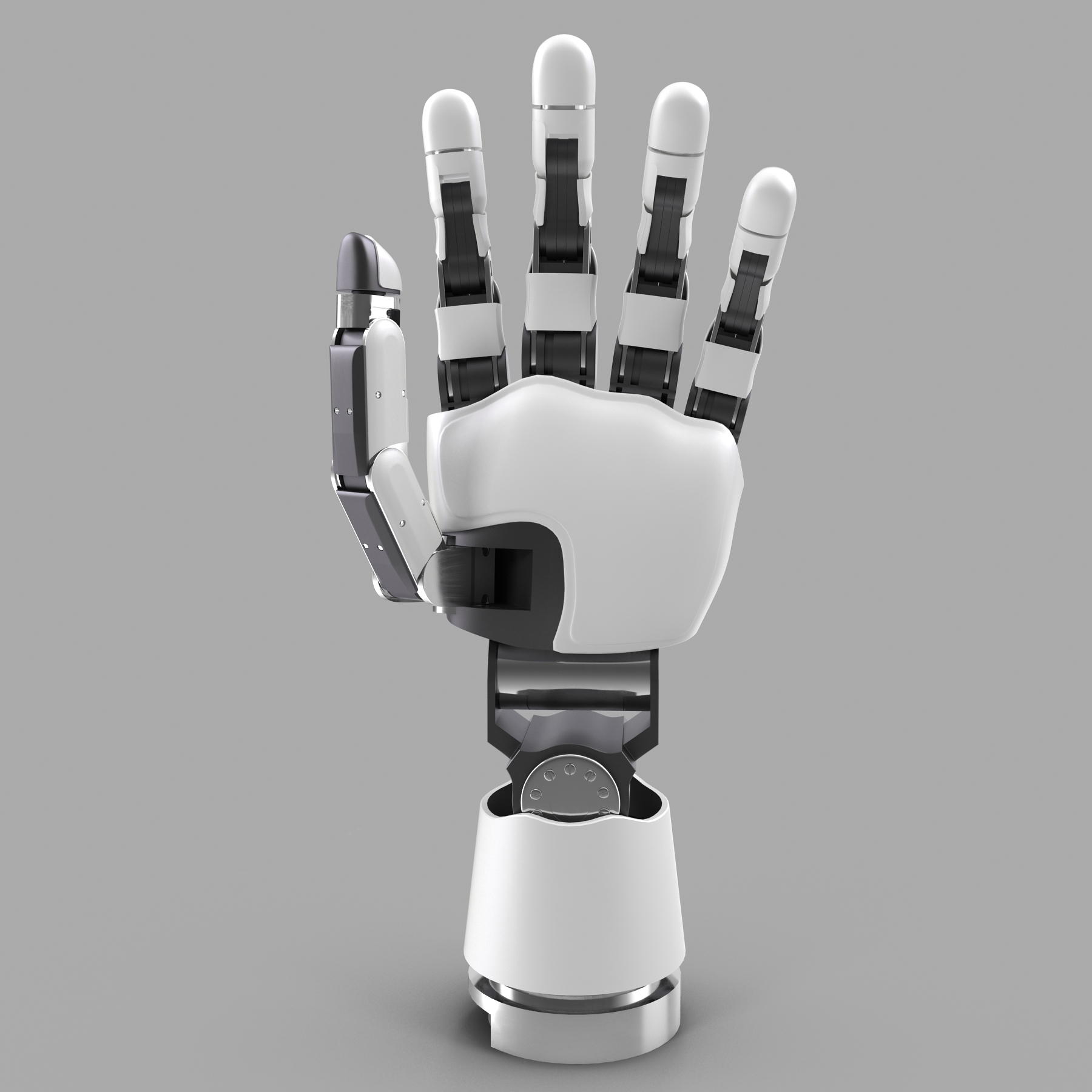 3d modular prosthetic limb model