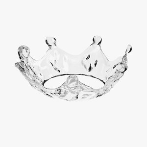 water crown 3d 3ds