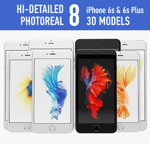 apple iphone 6s 3d 3ds