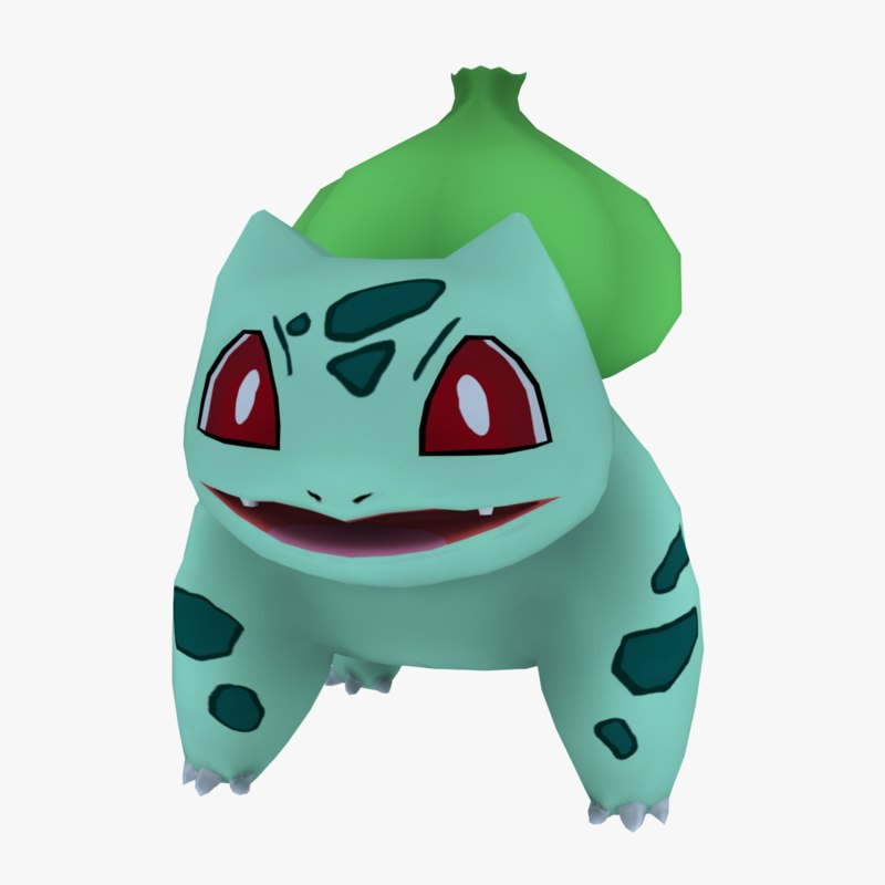 bulbasaur games 3d model