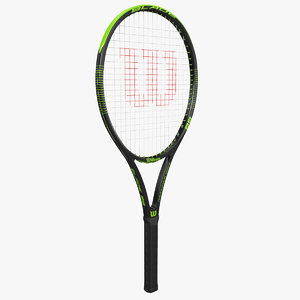 3d wilson tennis racket