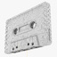 music cassette tape obj