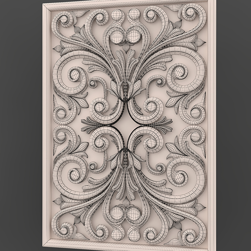 3d model panel