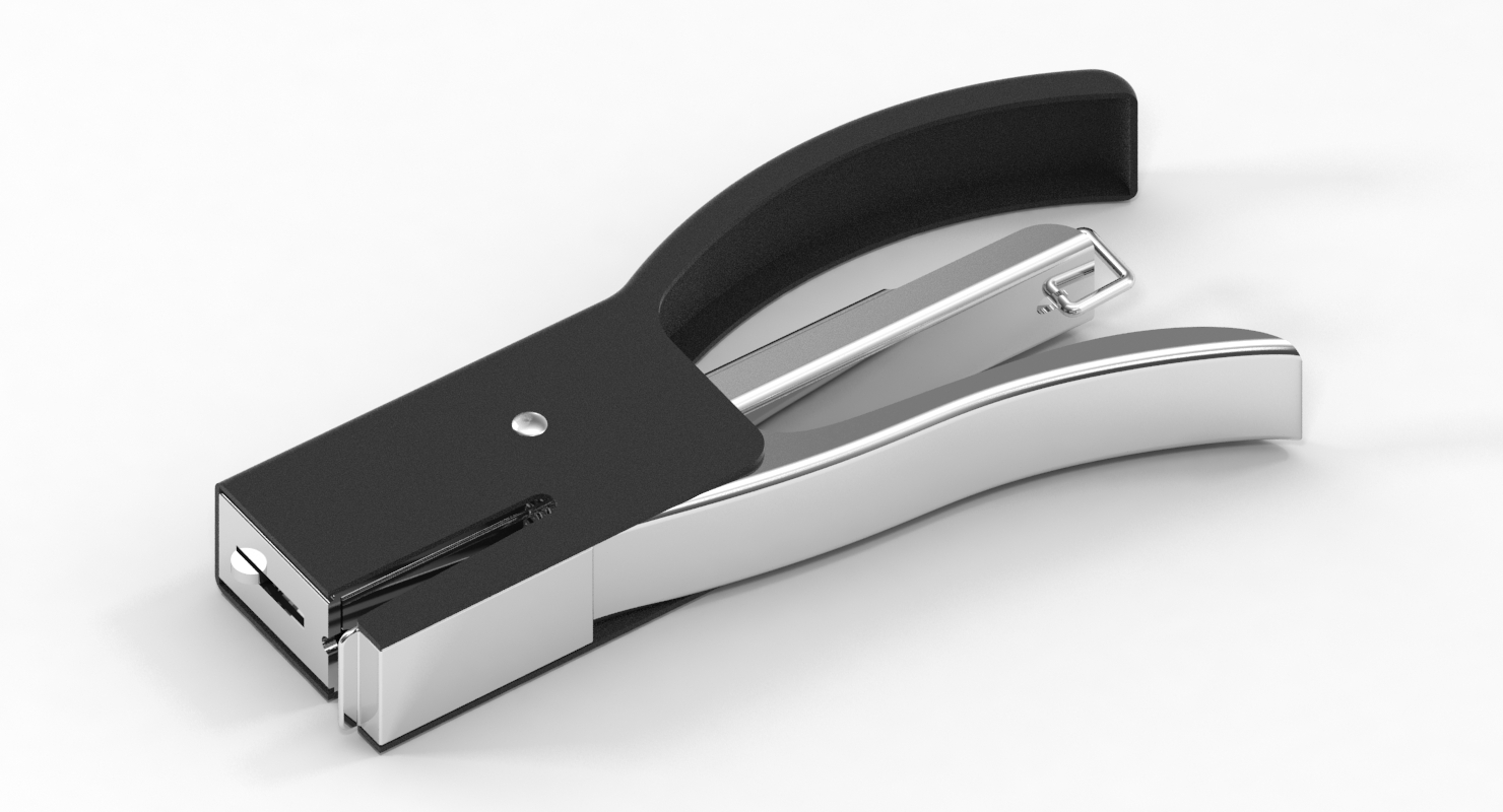 3d stapler model