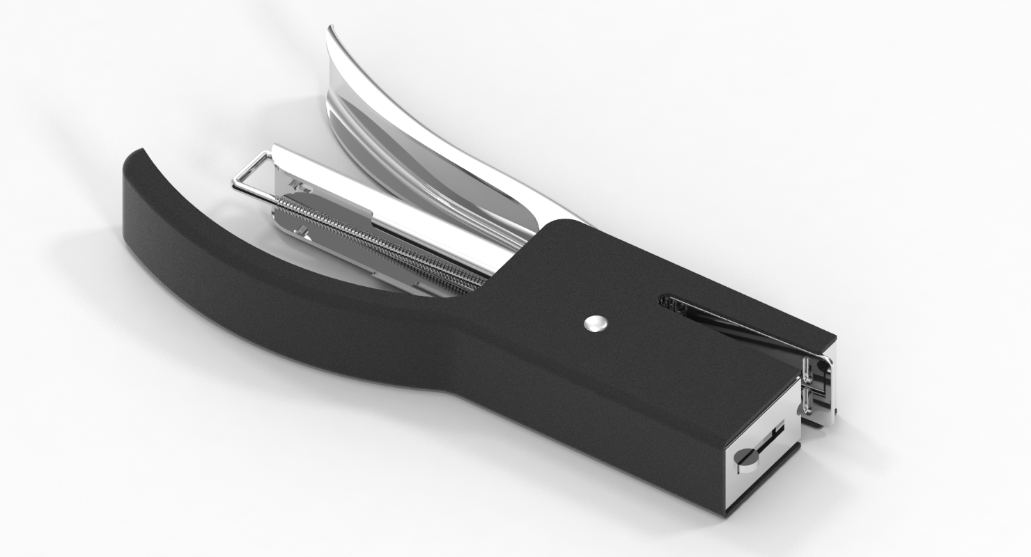 3d stapler model