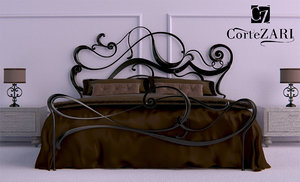 bed-corte zarri 3d model