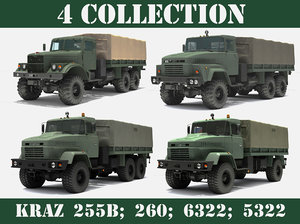 x ukrainian military trucks kraz