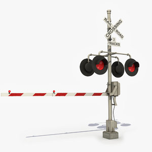 Railroad Crossing 3D Models for Download | TurboSquid