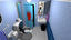 cartoon bathroom 3d fbx