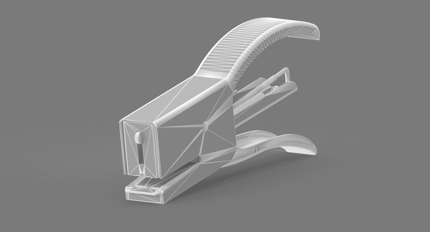 3d stapler model