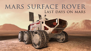 3d mars surface rover