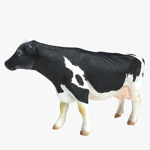 3d cow model