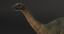 realistic brontosaurus