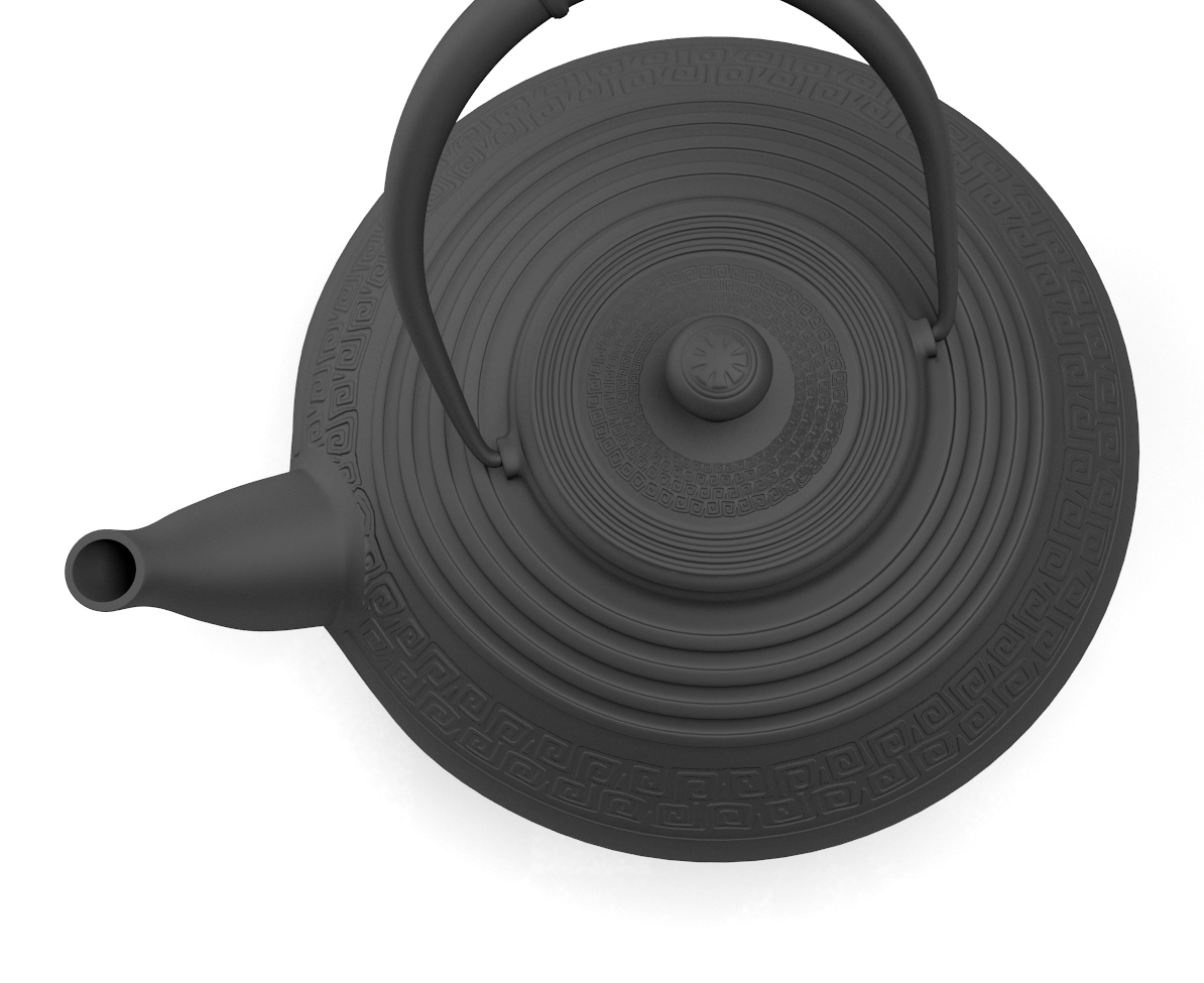 3d japanese teapot model